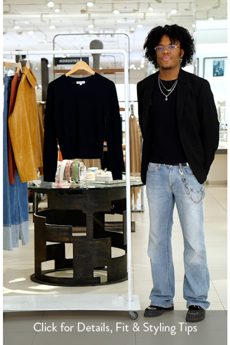 Cheval Merino Wool Crewneck Sweater video