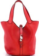 Pre-Owned Hermes Picotin Lock Bag Clemence MM