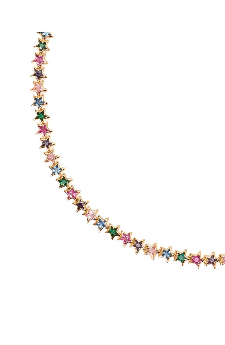 Kate Spade New York star tennis necklace, Alternate, color, 