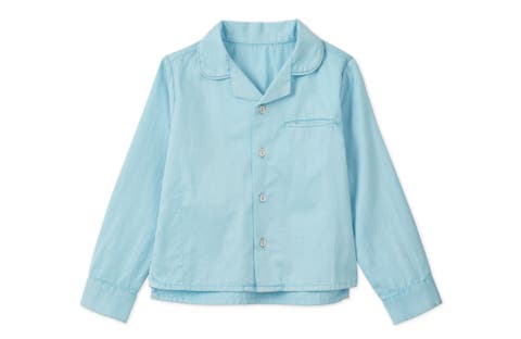 LS Organic Cotton Woven Collared Shirt