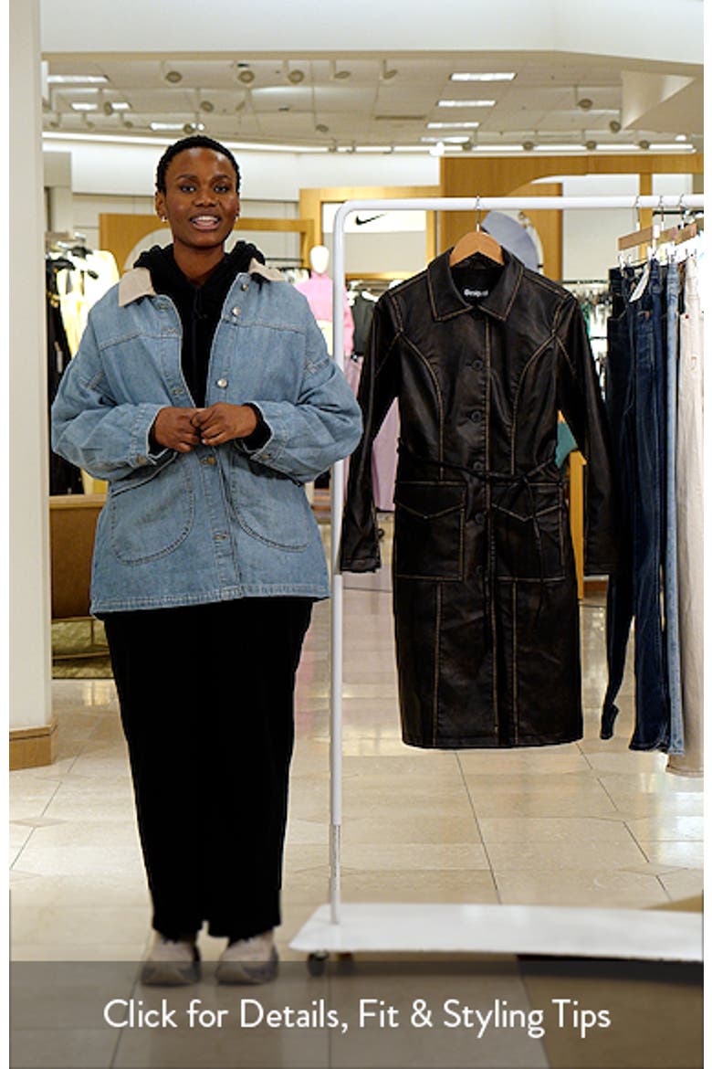 Faux Leather Coat video
