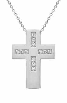 Men's Cross Pendant Necklace