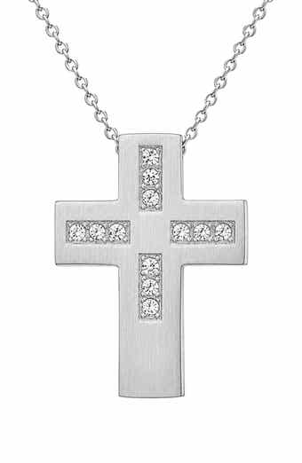 Men's Cross Pendant Necklace