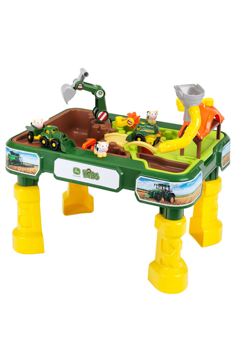 John Deere Farm And Water Table 2 in 1 Kids Play Table, Main, color, Multicolored