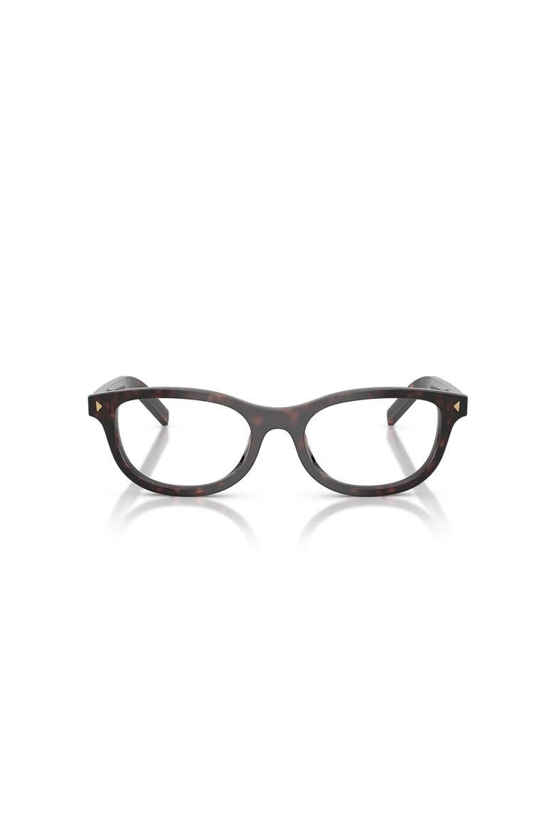 50mm Oval optical glasses, Alternate, color, Tortoise
