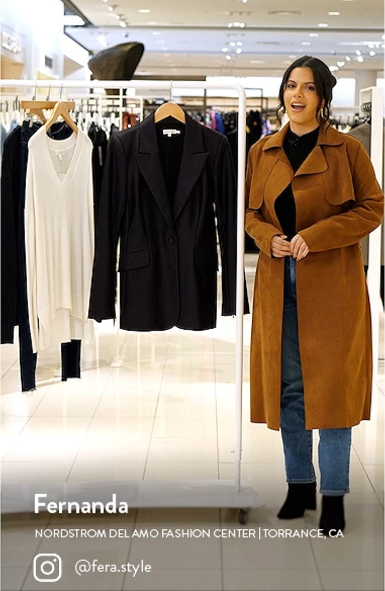 High Shine Compression Sculpted Blazer, sales video thumbnail