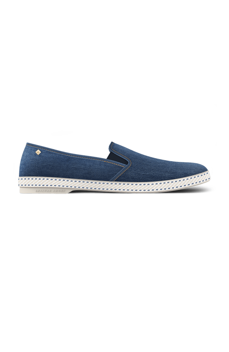 Rivieras Jean Slip-On Loafer, Main, color, Light Denim