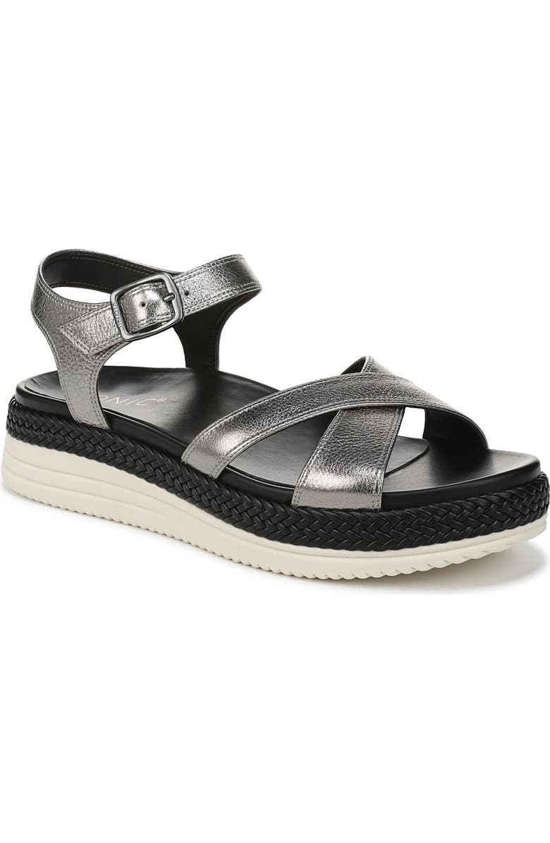 Vionic Mar Sandal, Main, color, Pewter
