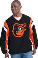 G-III SPORTS BY CARL BANKS Men's G-III Sports by Carl Banks Black Baltimore Orioles Double Coverage V-Neck Pullover