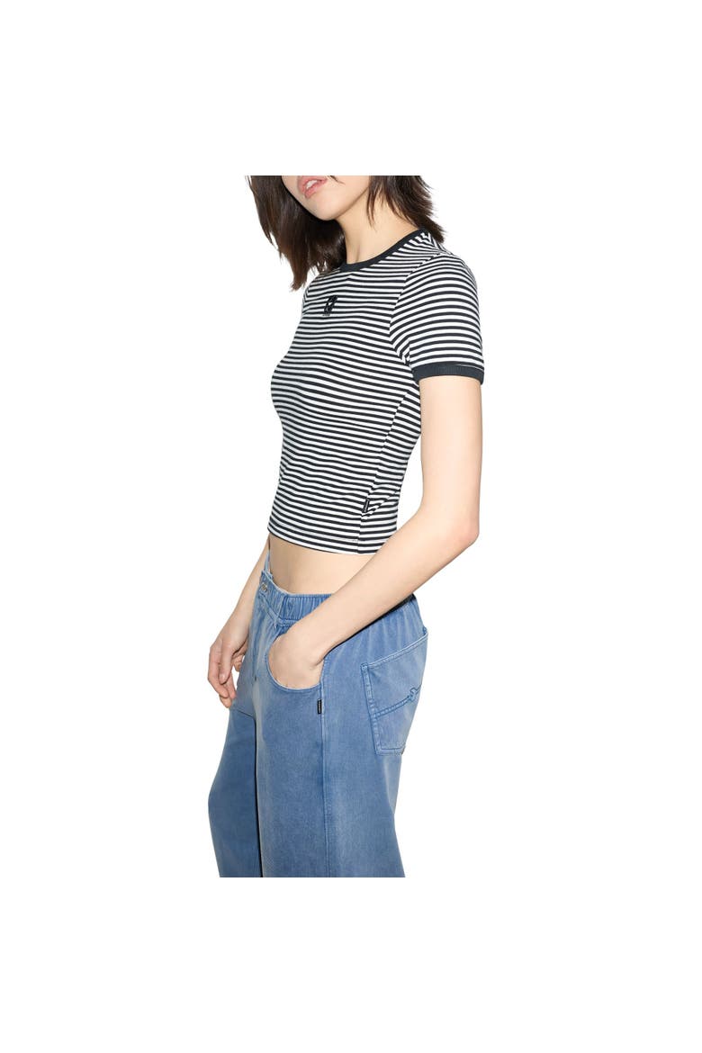 Box Star Print Tee, Alternate, color, Converse Black Stripe