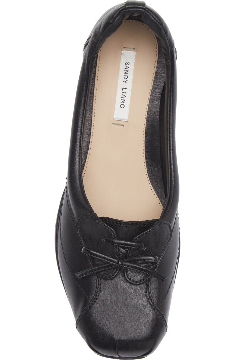 Sandy Liang Ballerina Sneaker, Alternate, color, Black