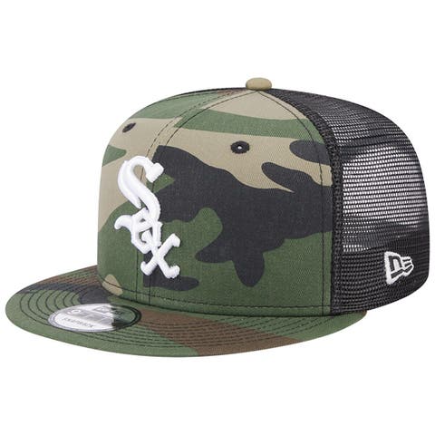 Men's New Era Camo Chicago White Sox Trucker 9FIFTY Snapback Hat
