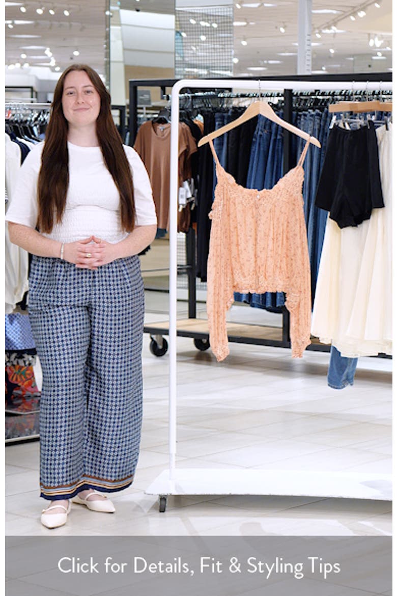 Marlow Cold Shoulder Button-Up Top video