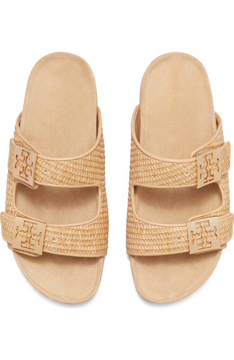 Tory Burch Mellow Slide Sandal, Alternate, color, Light Camel / Light Teak