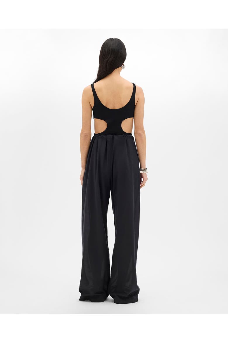 Voile Drawcord Pant, Alternate, color, Black