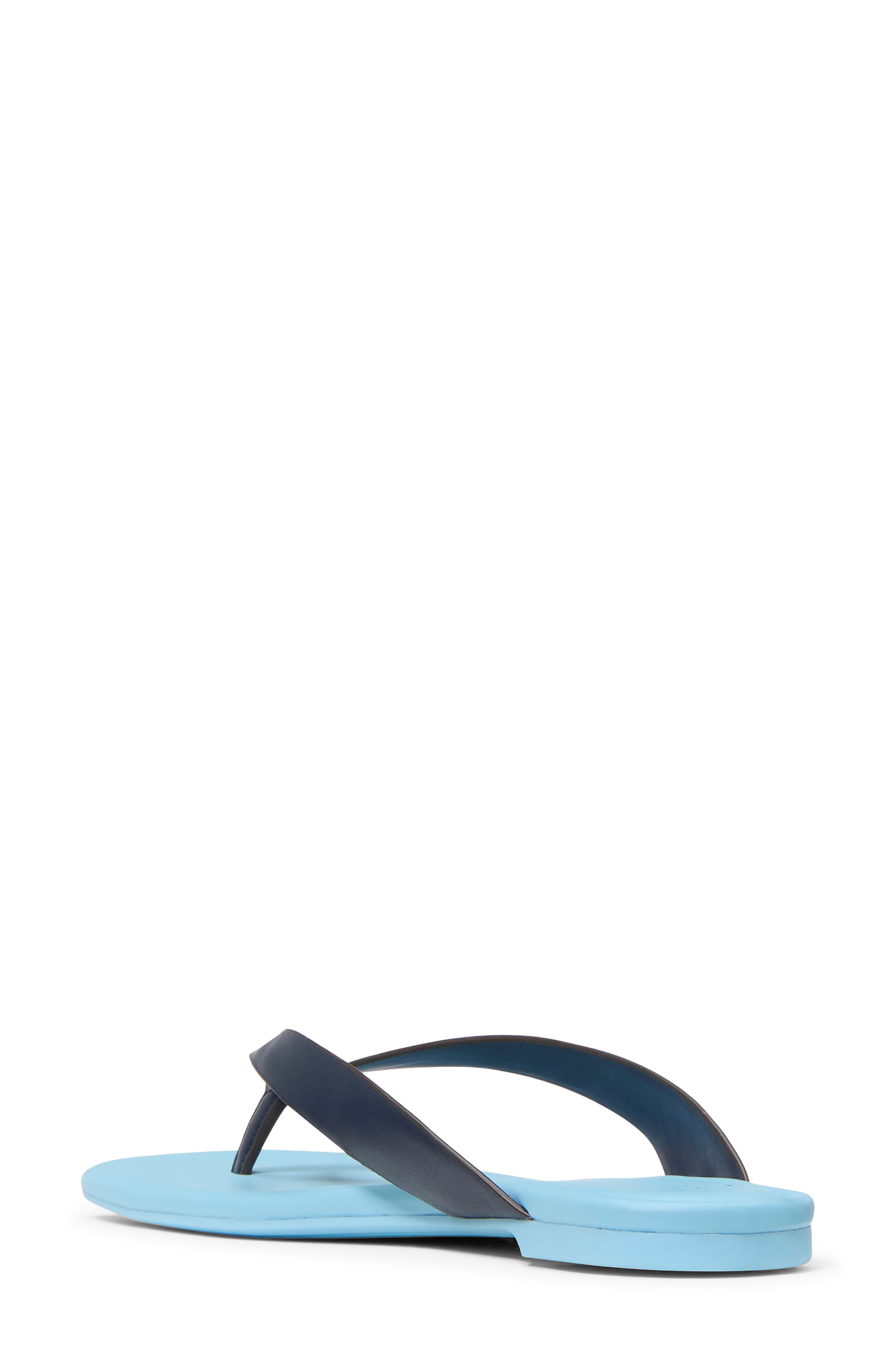sandie flip flop, Alternate, color, CAPTAIN NAVY/ PRISTINE POOL
