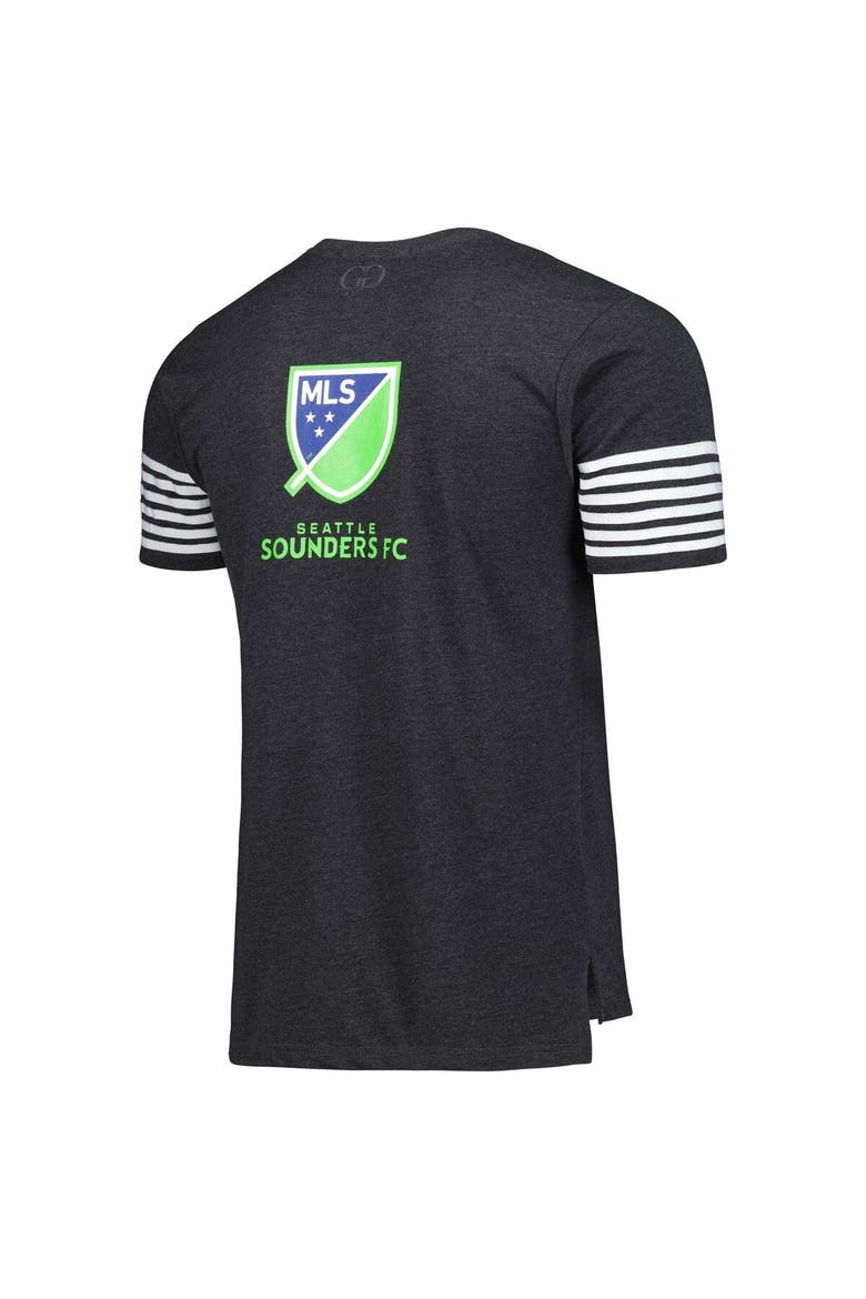 Men's Grungy Gentleman Charcoal Seattle Sounders FC T-Shirt, Alternate, color, Charcoal