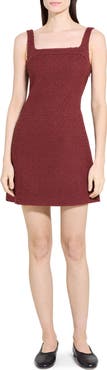 Theory Sleeveless Tweed Minidress