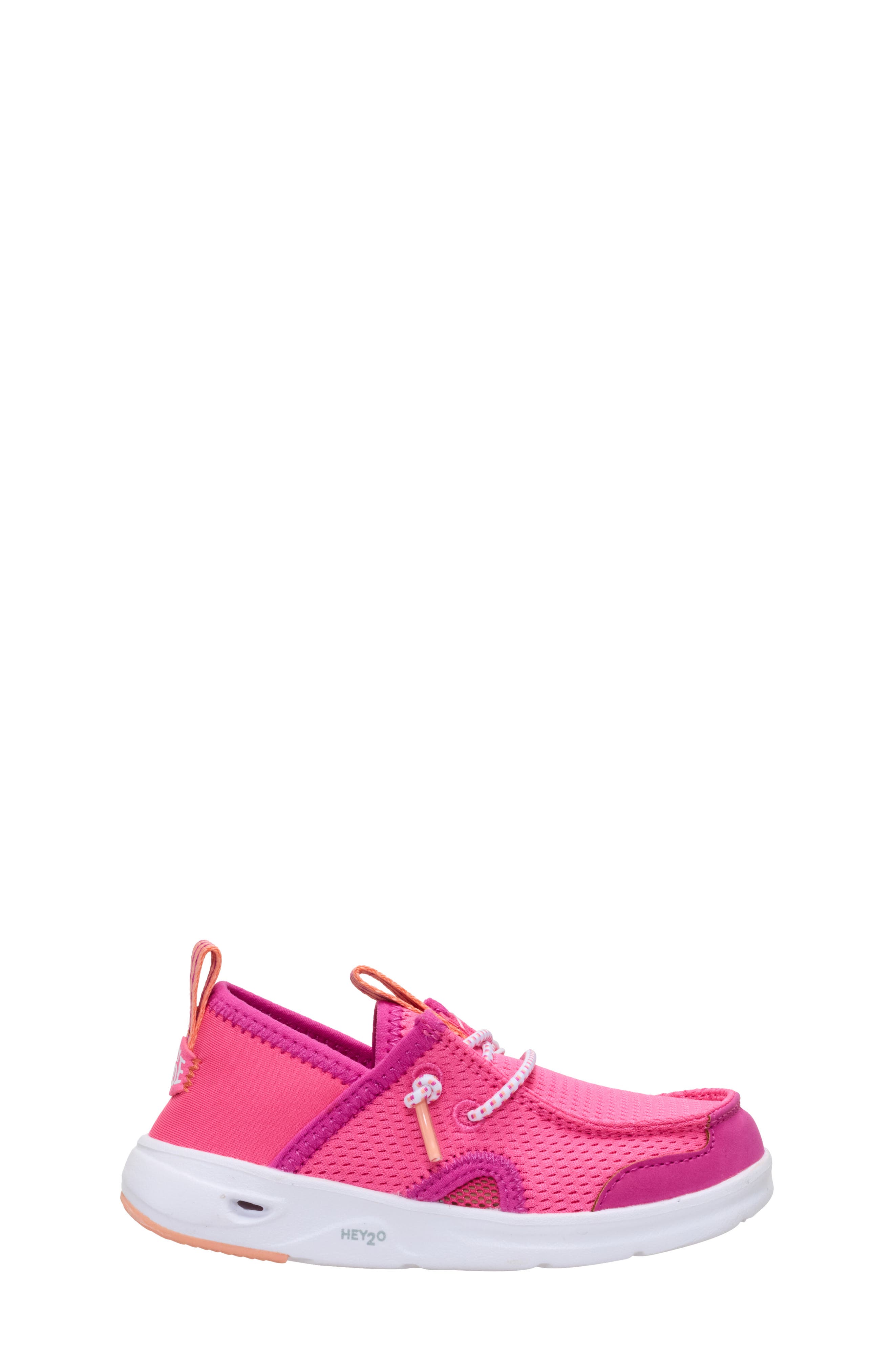 Hey Dude Kids' Wally Hey2O Wander Mesh Slip-On, Alternate, color, Fandango Pink