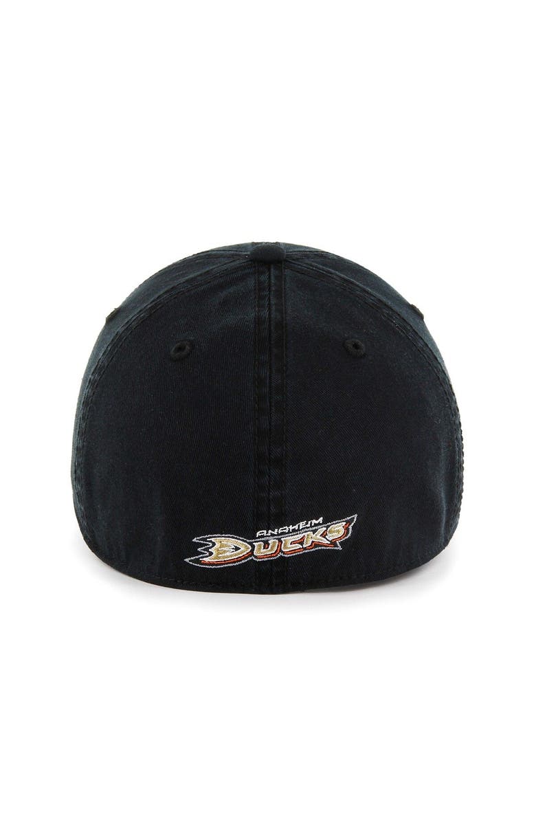 '47 Men's '47 Black Anaheim Ducks Classic Franchise Fitted Hat, Alternate, color,