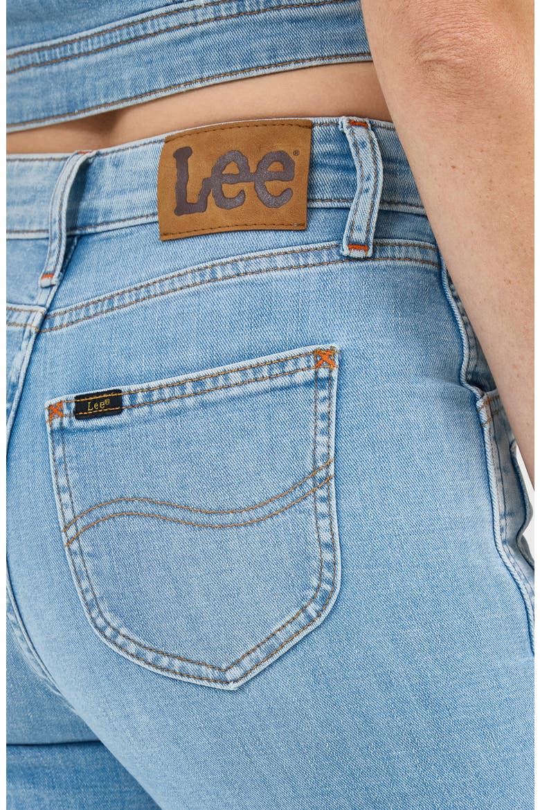 High Waist Bootcut Jeans, Alternate, color, MINOR KEY