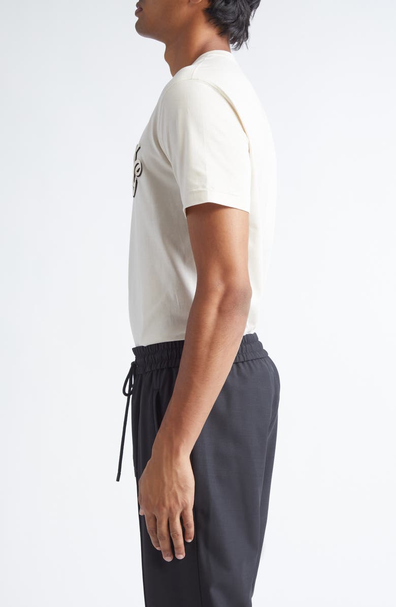 Dolce&Gabbana Logo Graphic T-Shirt, Alternate, color, A4567 Panna