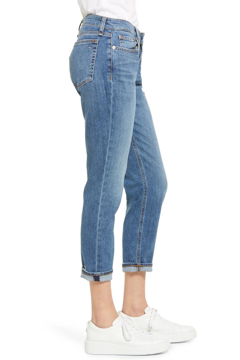 Dre Low Rise Slim Boyfriend Jeans, Alternate, color, JULIENNE