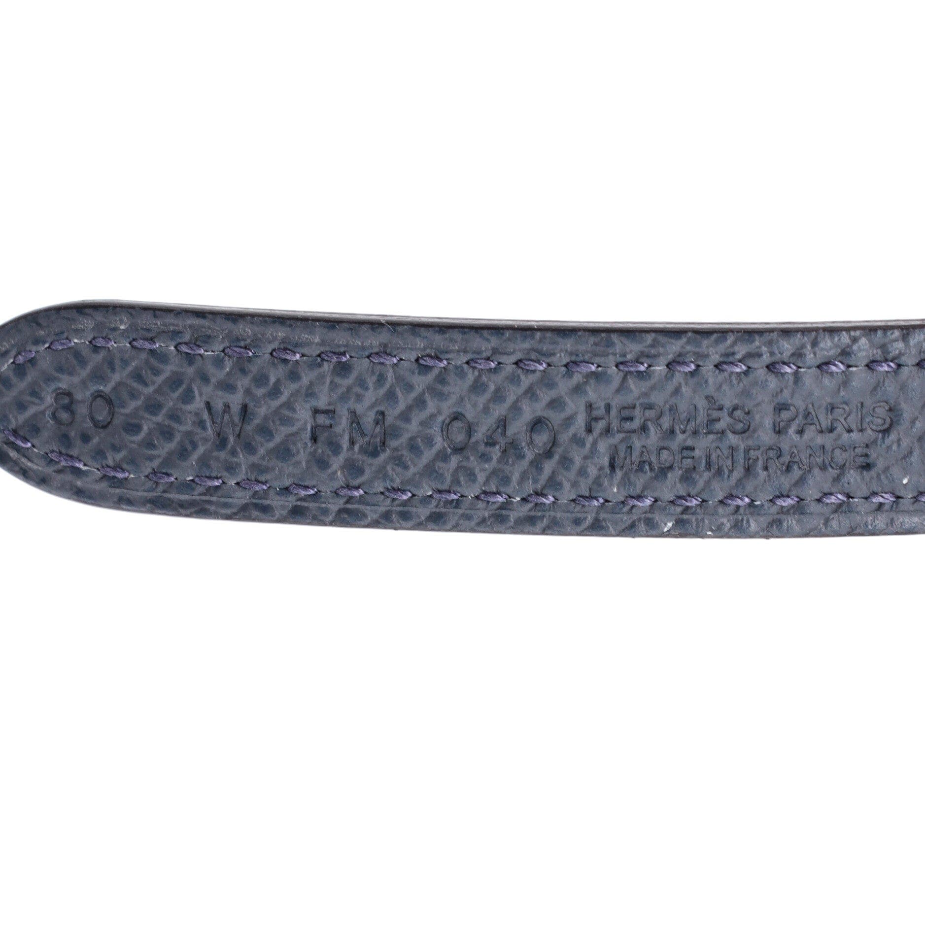 Ancre Reversible Belt Leather Thin, Alternate, color, Grey