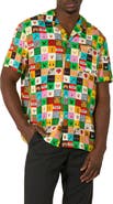 OppoSuits Digital Check Camp Shirt