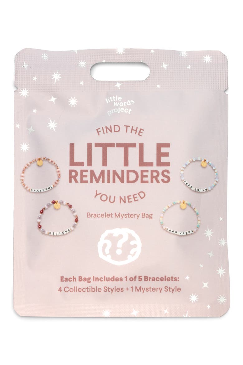 Holiday Bracelet Mystery Bag, Main, color, WHITE
