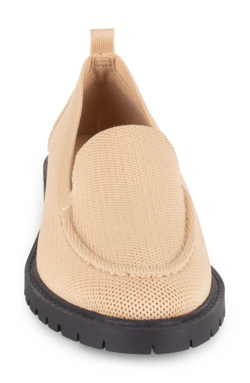 Tahari Siena Knit Loafer In Brown