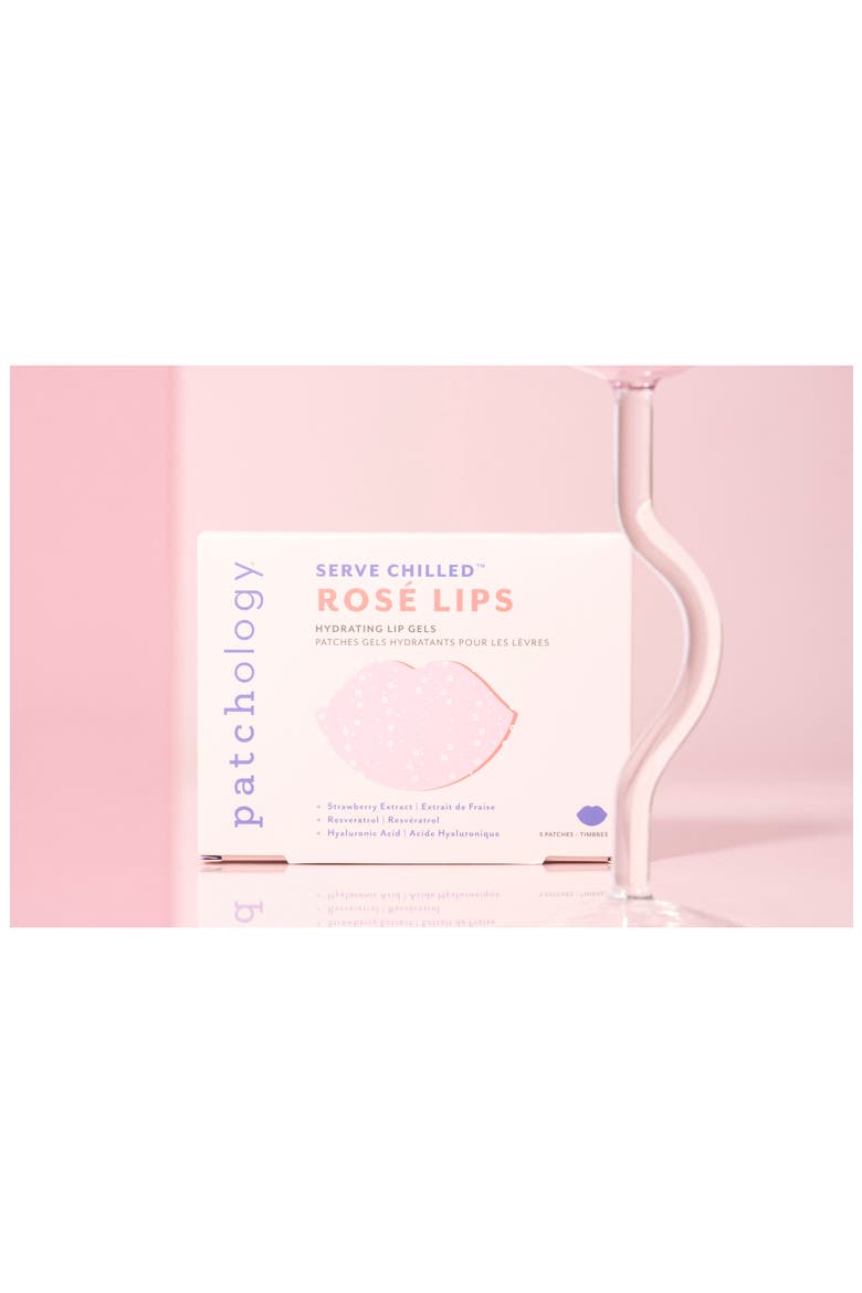 5-Pack Serve Chilled Rosé Lip Gels, Alternate, color, NO COLOR