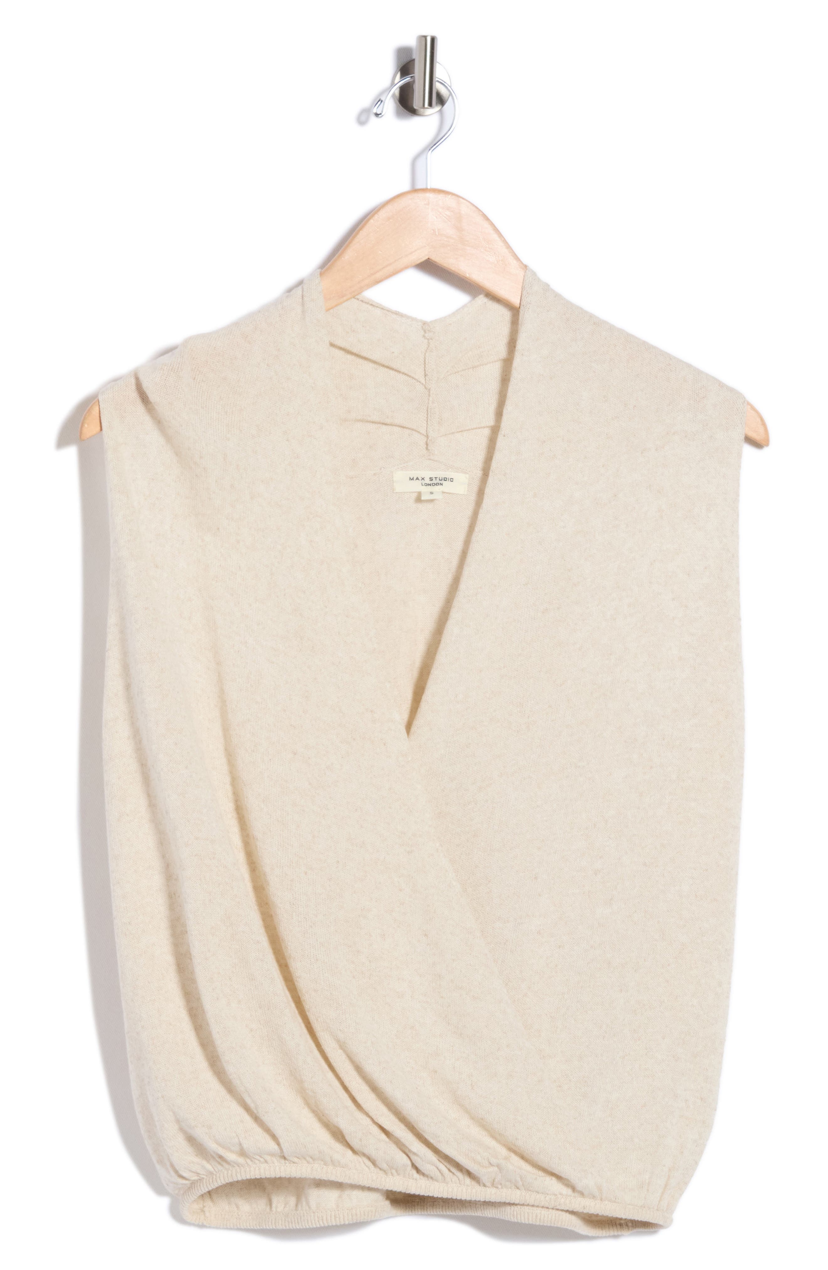 Drape Front Top