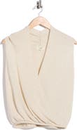 MAX STUDIO Drape Front Top