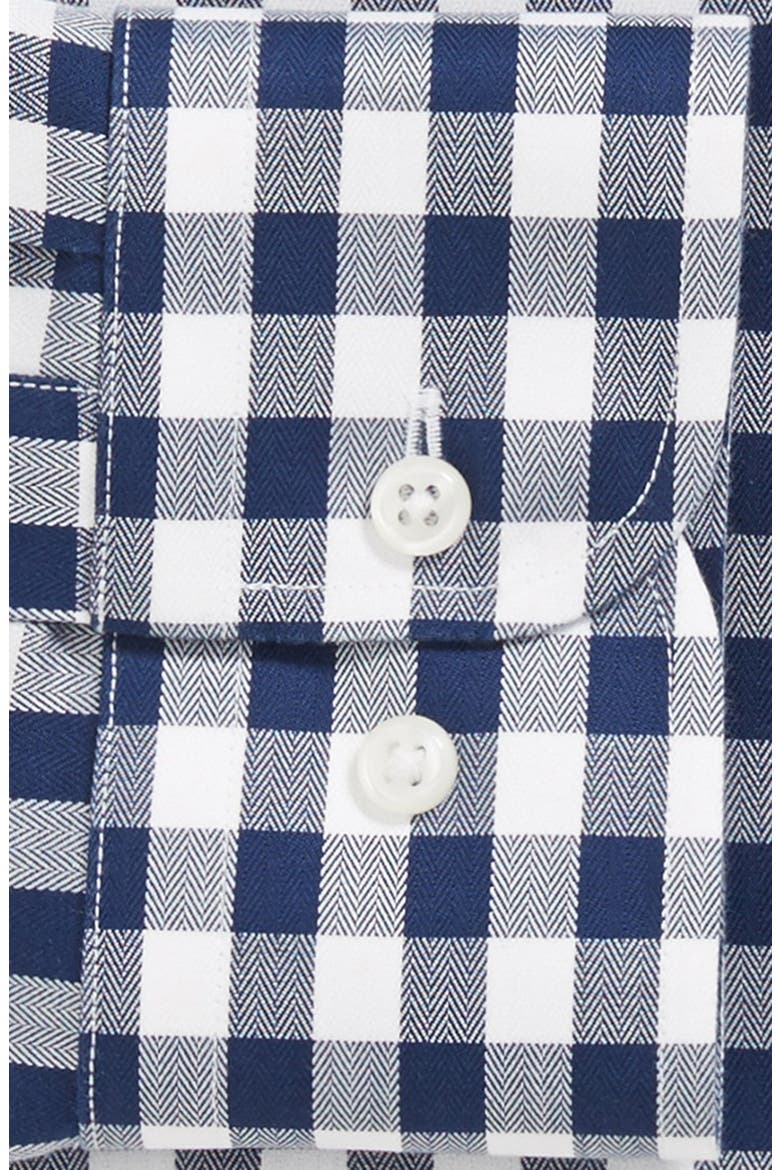 Nordstrom Smartcare™ Trim Fit Check Dress Shirt, Alternate, color, NAVY- PATRIOT