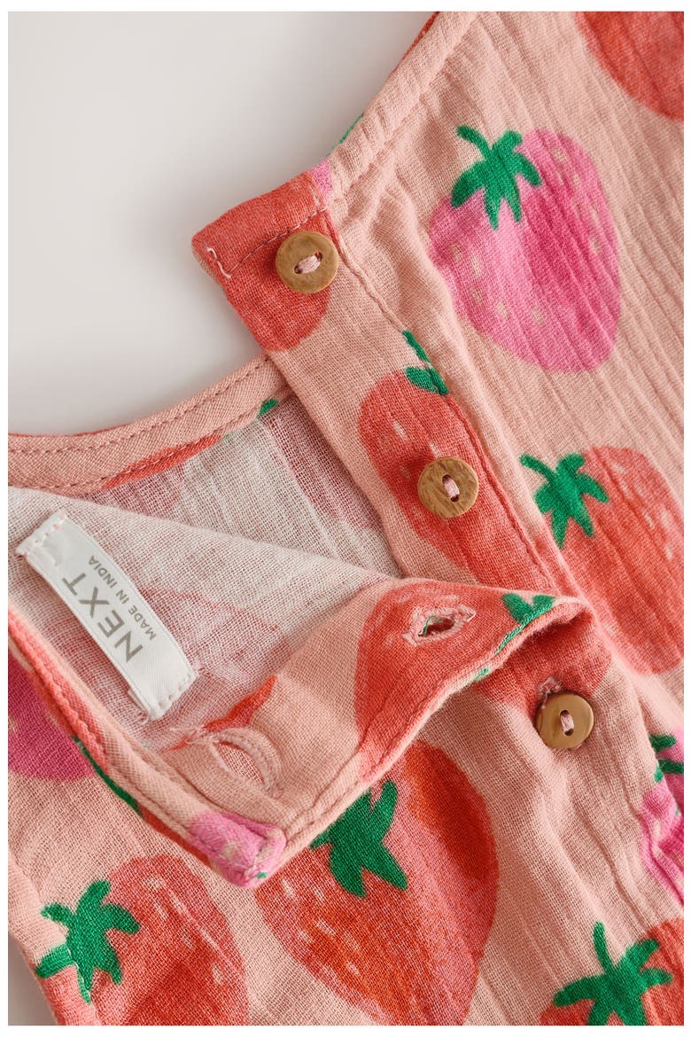 Kids' Strawberry Tank & Pants Set, Alternate, color, PINK