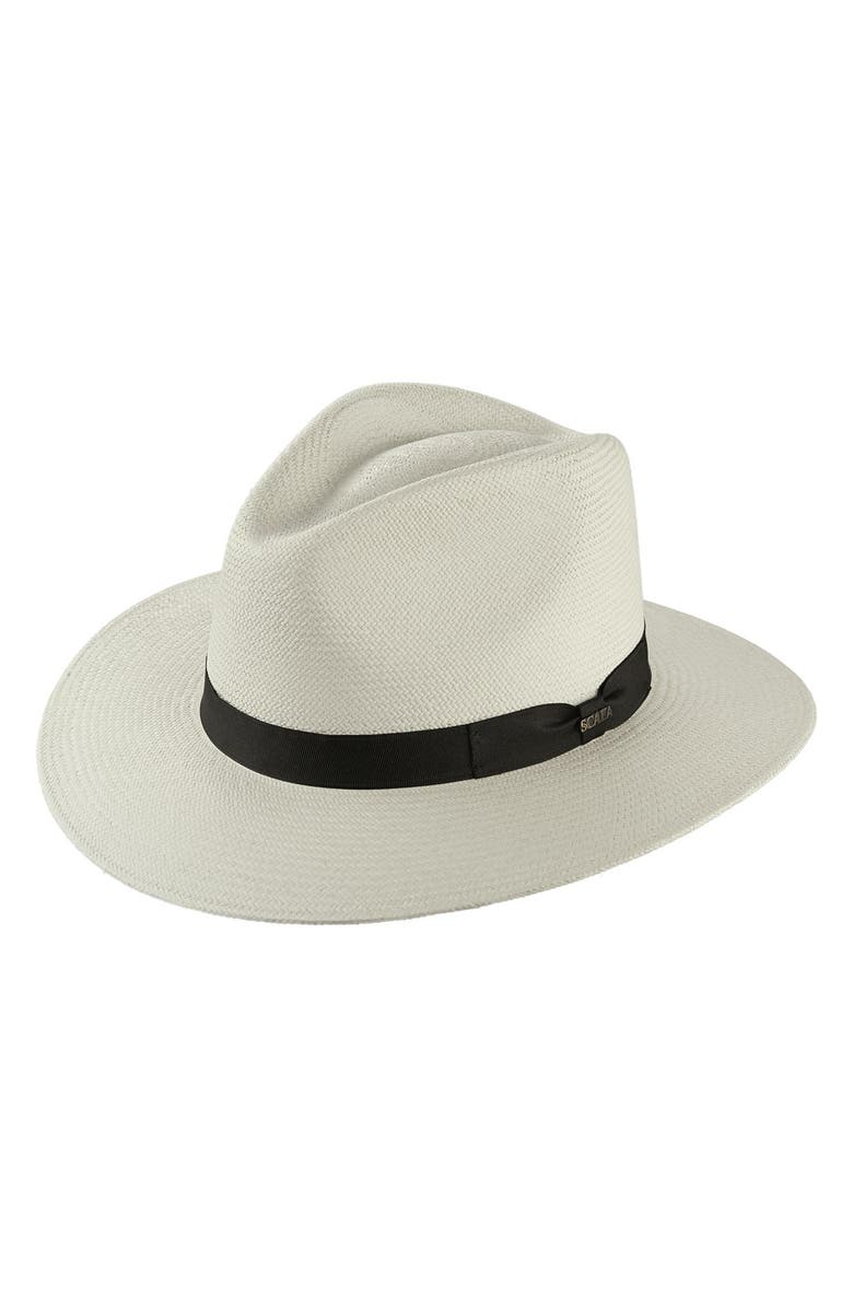Scala Straw Safari Hat, Main, color,