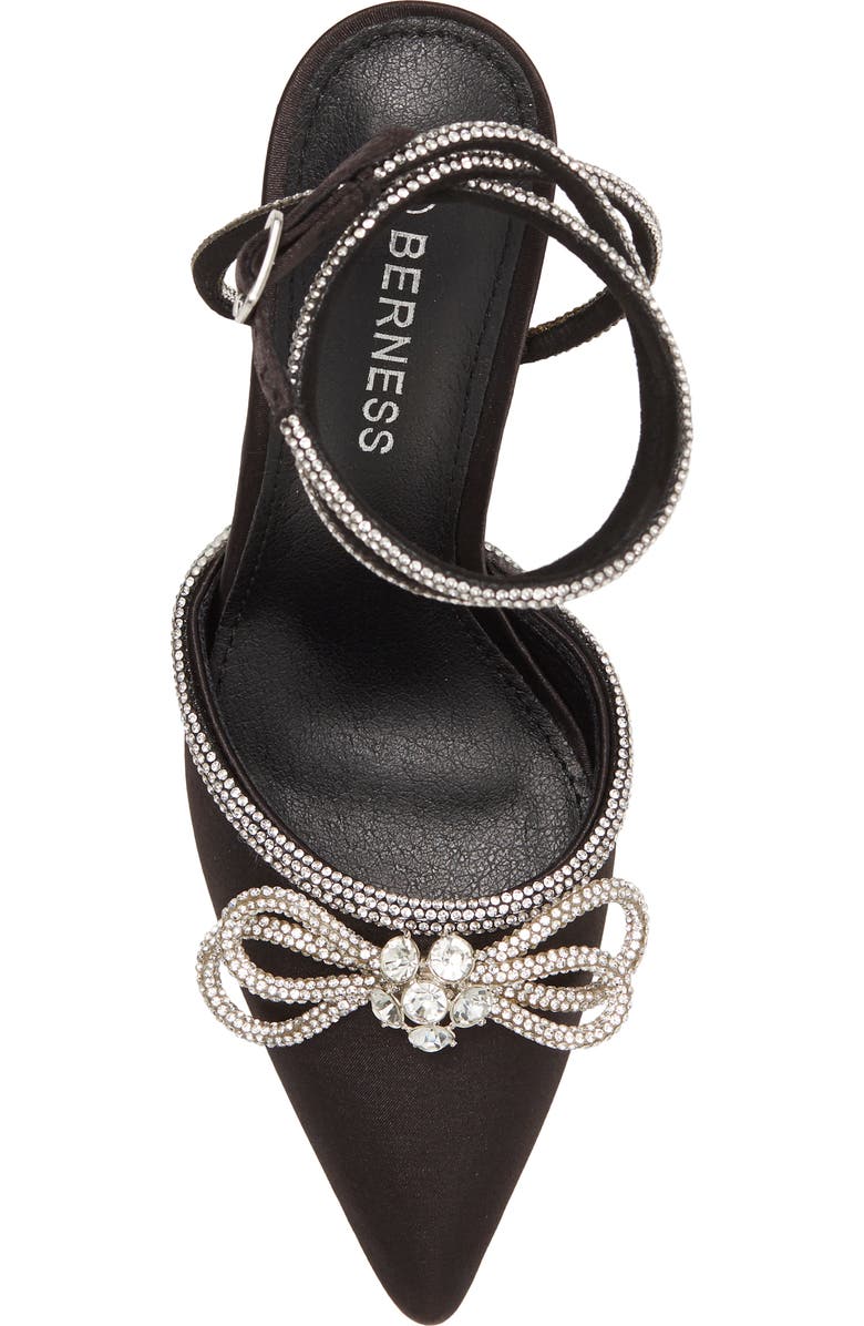 BERNESS Paris Satin Ankle Strap Pump, Alternate, color,