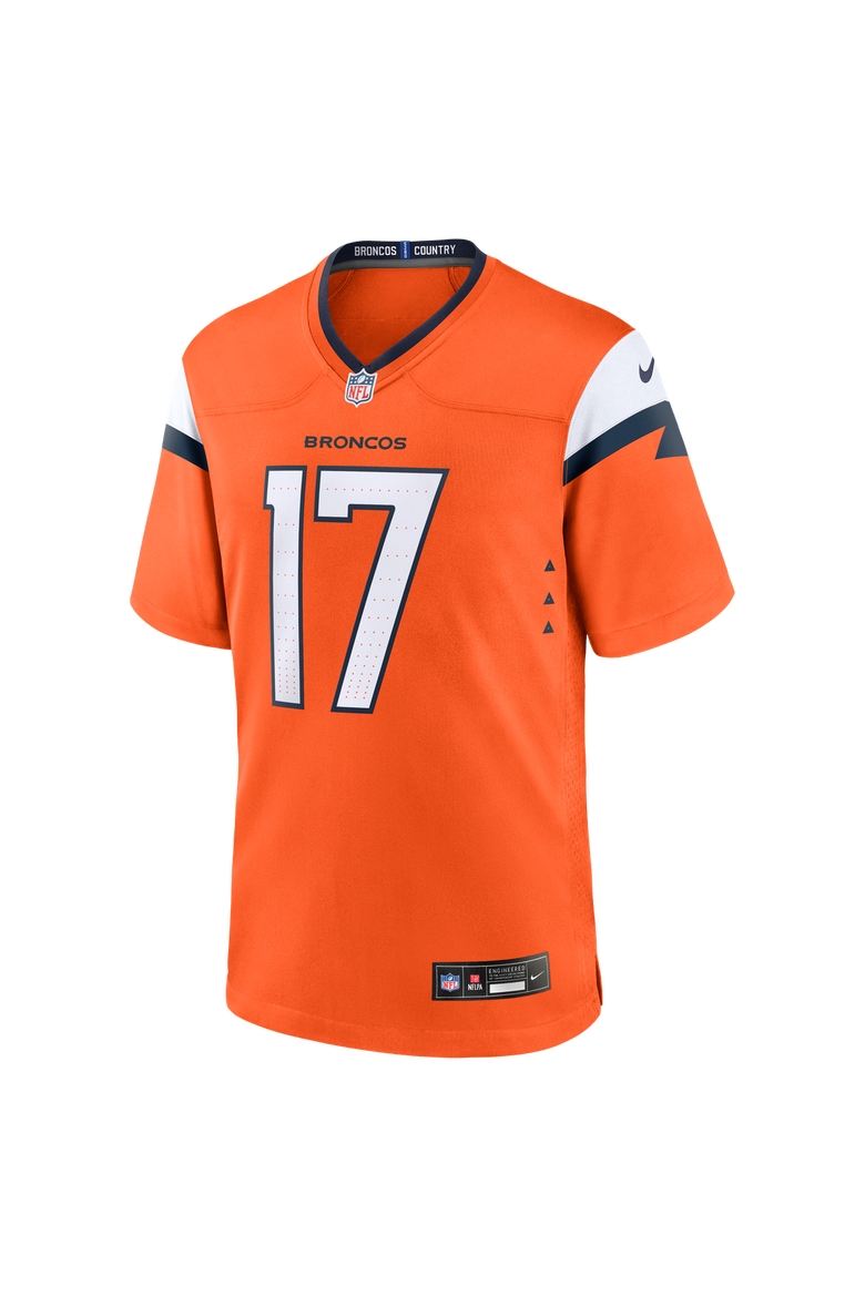Men's Nike Jaylen Waddle Orange Denver Broncos Game Jersey, Alternate, color, Orange