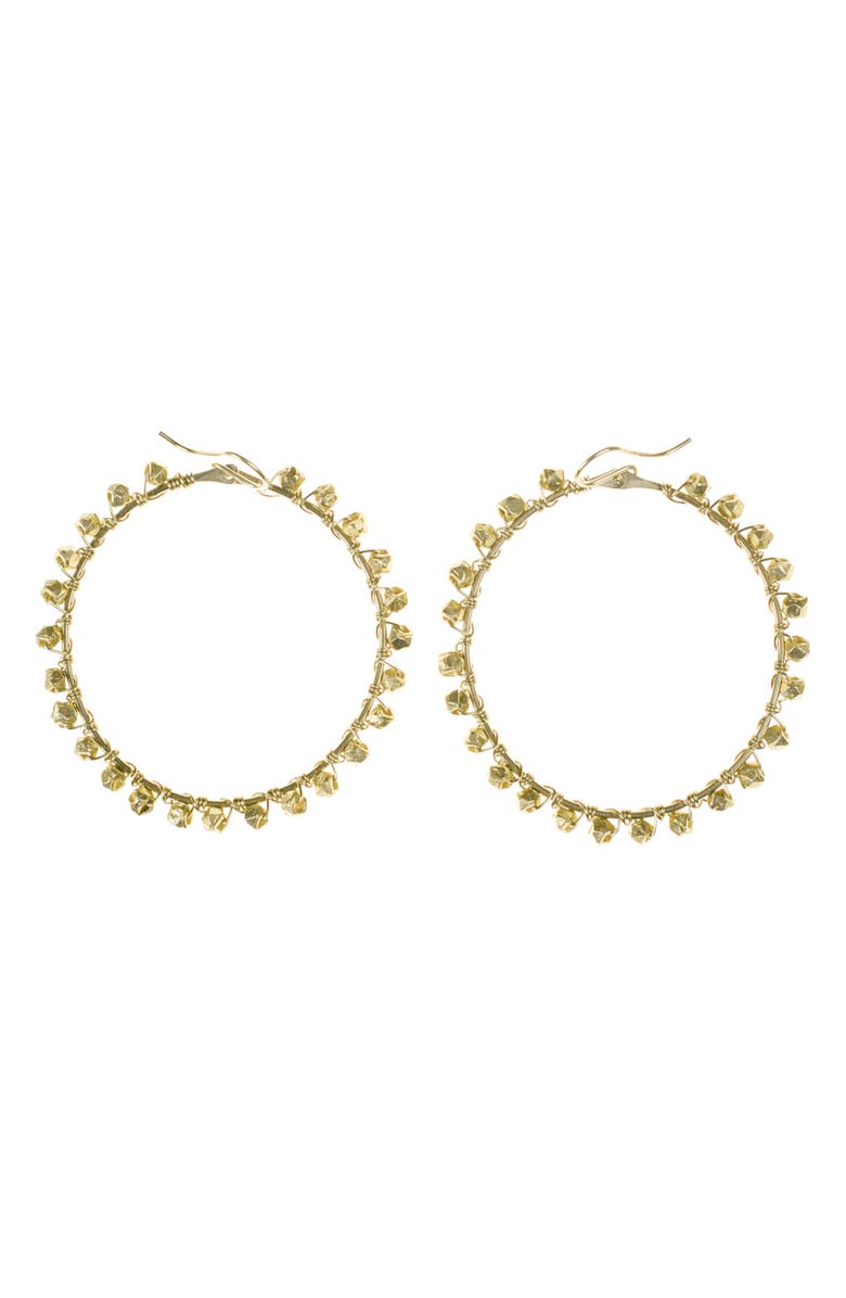 Nashelle Bernadette Hoop Earrings, Main, color, 