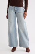 Lucky Brand Super Low Rise Ultra Wide Leg Jeans