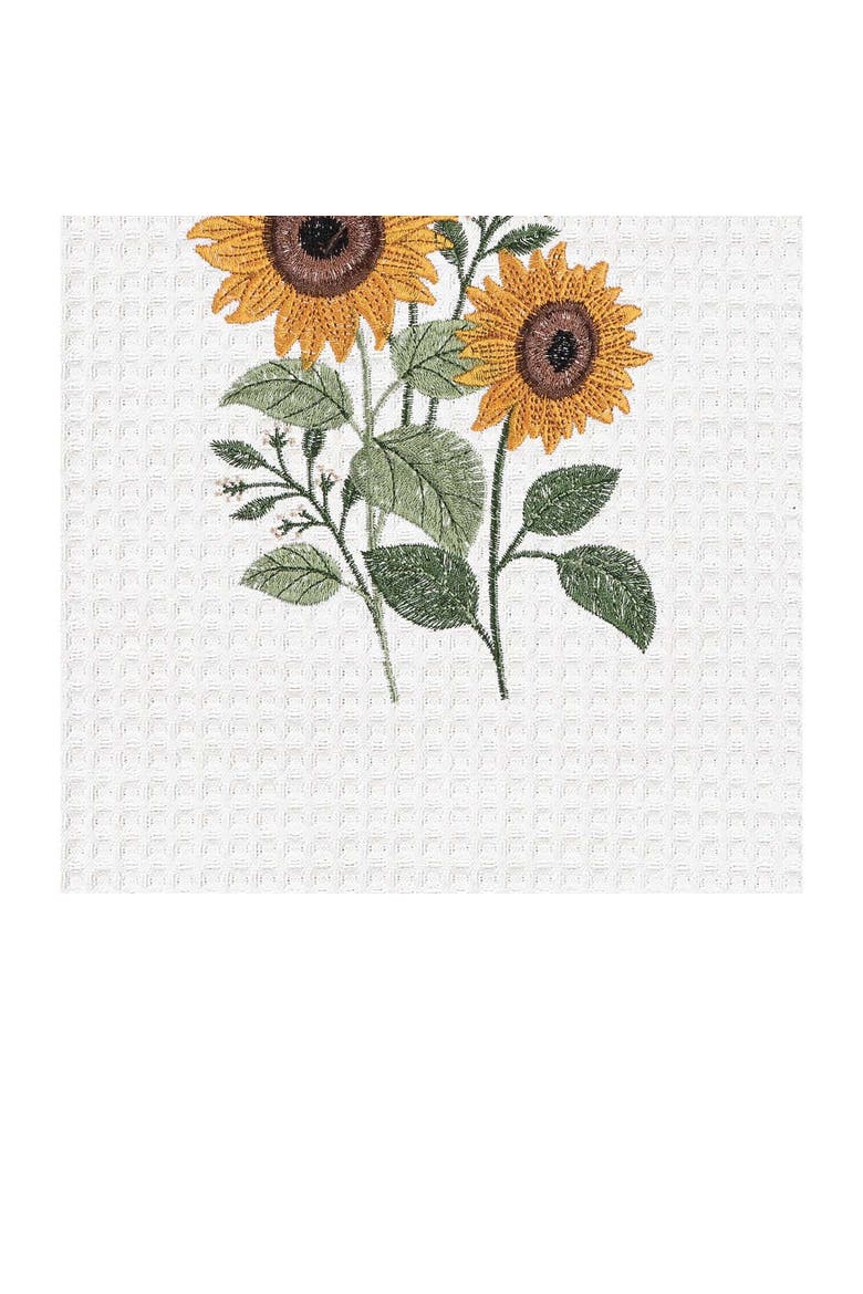 Sunflower Patch Towel, Alternate, color, Yellow