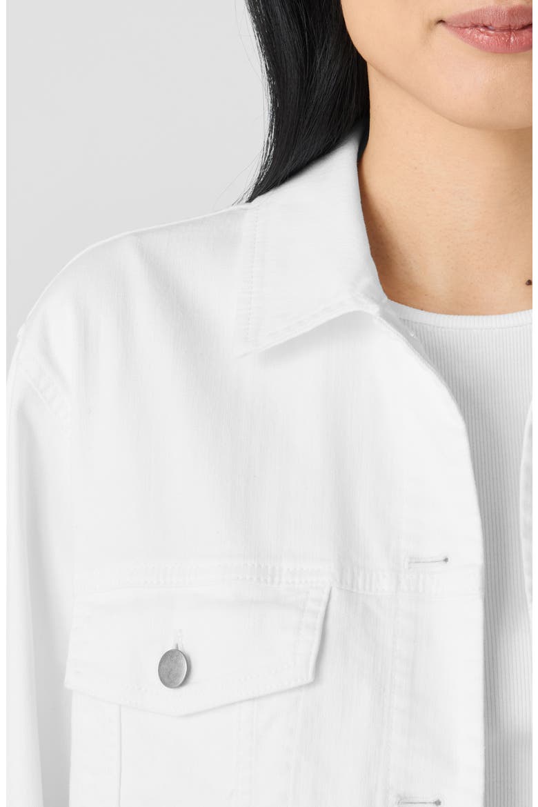Denim Jacket, Alternate, color, WHITE