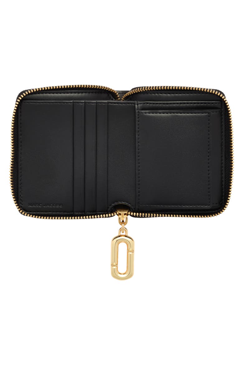 The Slim Compact Wallet, Alternate, color, BLACK