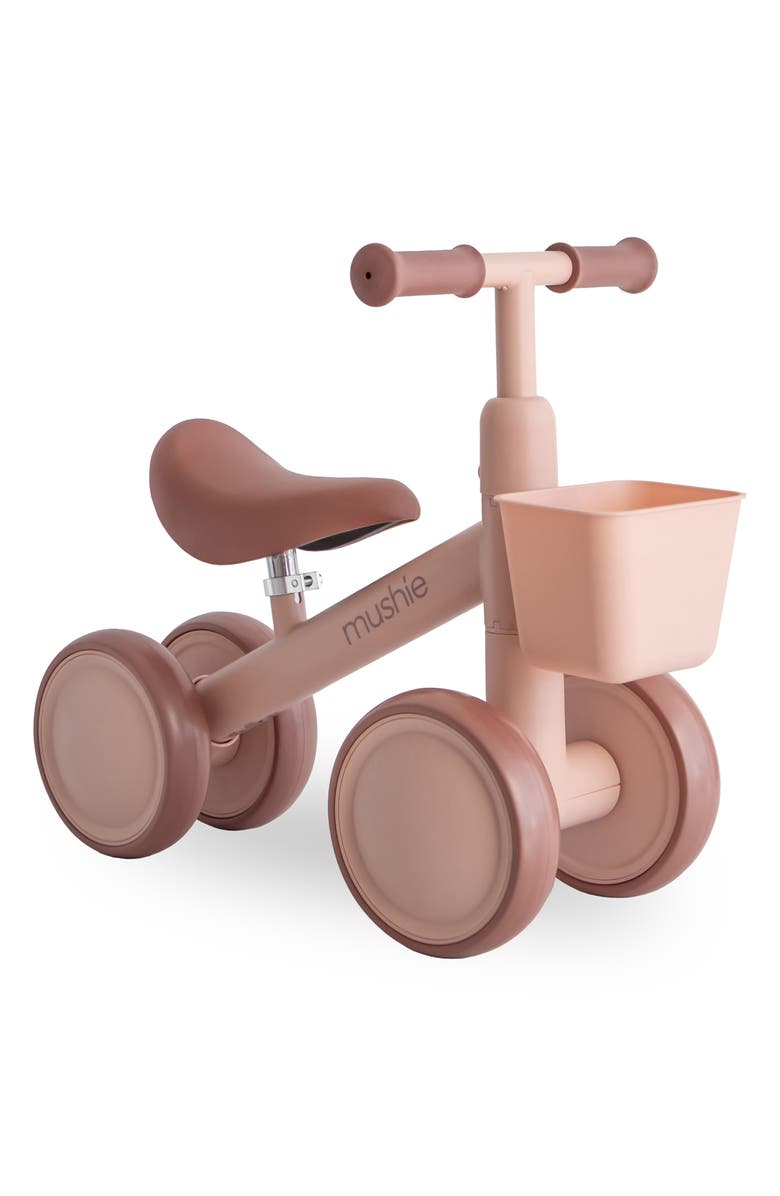 Mushie Mini Toddler Bike, Main, color, Blush