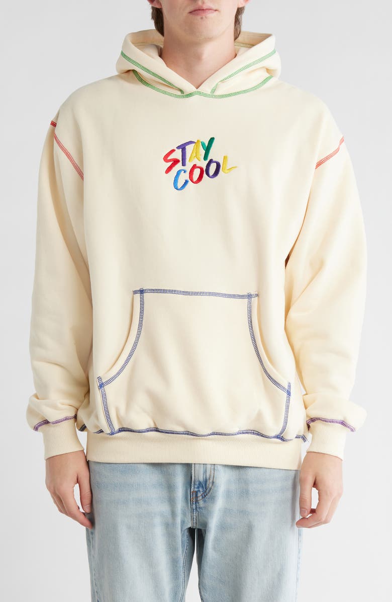 STAYCOOL Art Hoodie, Main, color, Cream
