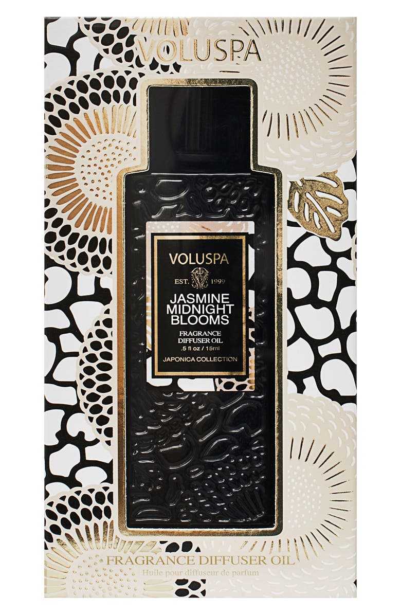 Voluspa Jasmine Midnight Blooms Ultrasonic Diffuser Oil, Alternate, color, 