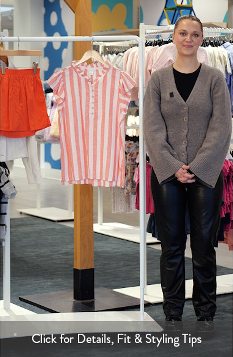 Flutter Sleeve Popover Top, sales video thumbnail