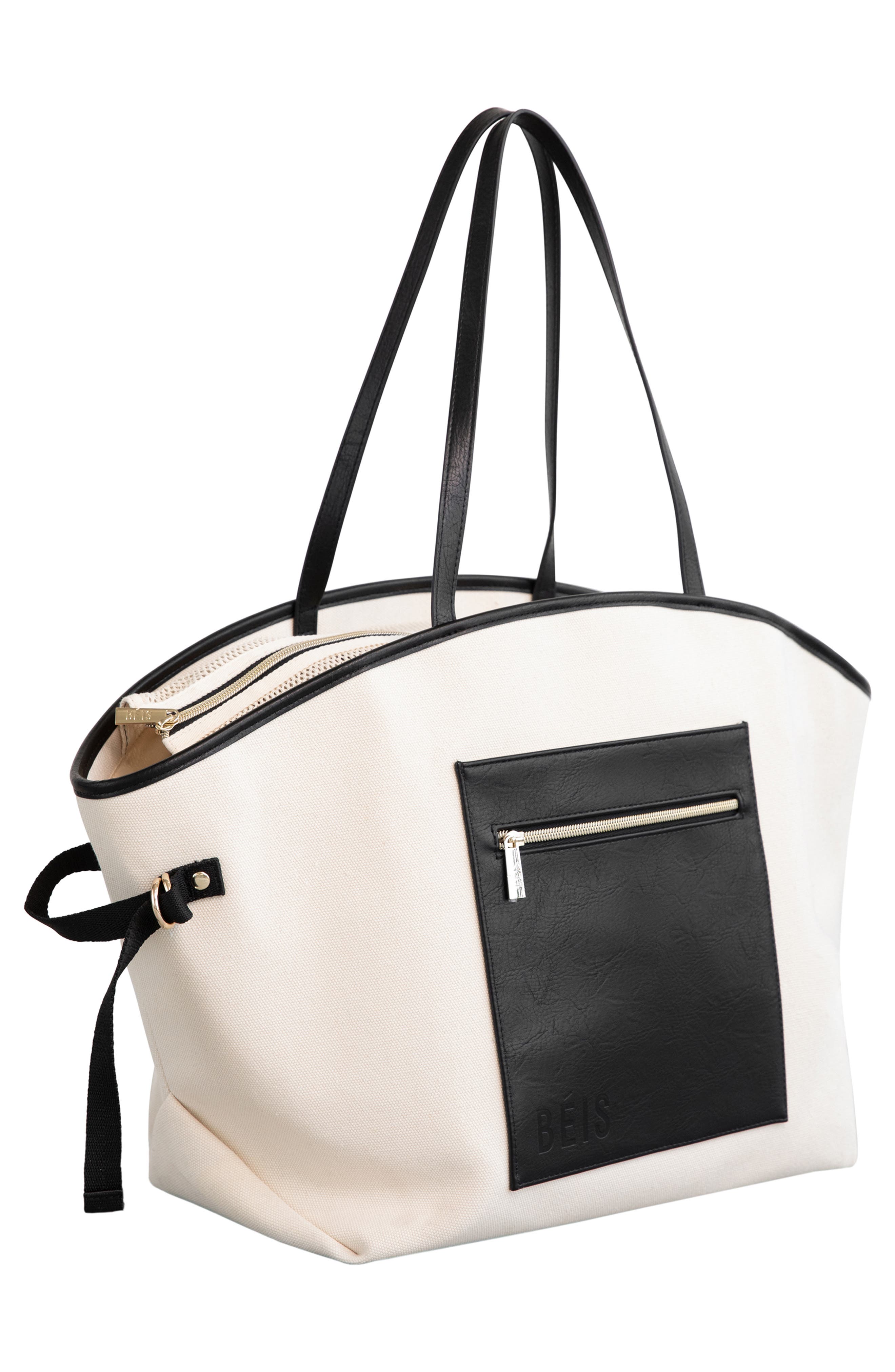 Béis The Canvas Tote, Alternate, color, 