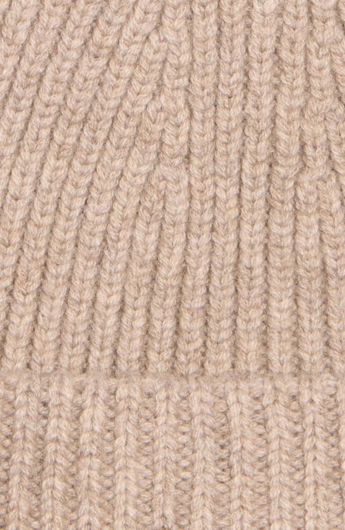 Acne Studios Pansy Face Patch Wool & Yak Hair Blend Beanie